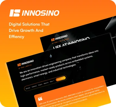 Innosino — Website Design & Development
